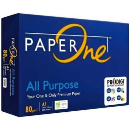 CARTA A5 80GR 500FG PAPER ONE