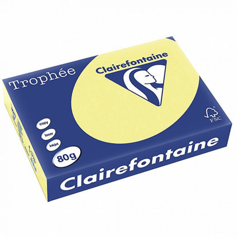 CARTA A4 80GR 500FG GIALLO TROPHEE