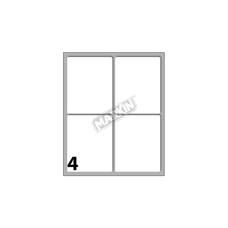 ETICHETTE ADESIVE 70X56MM 47 BUSTA 10 FOGLI MARKIN