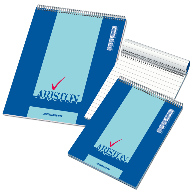 BLOCCO NOTES SPIR.A4 60F 1R 1090 ARISTON CONF.10PZ