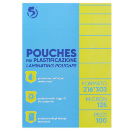 POUCHES A4 80MY 100FG