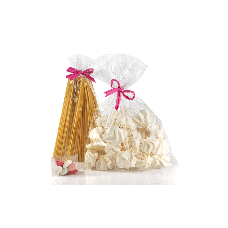 BUSTA TRASPARENTE PER ALIMENTI 15X25 100PZ