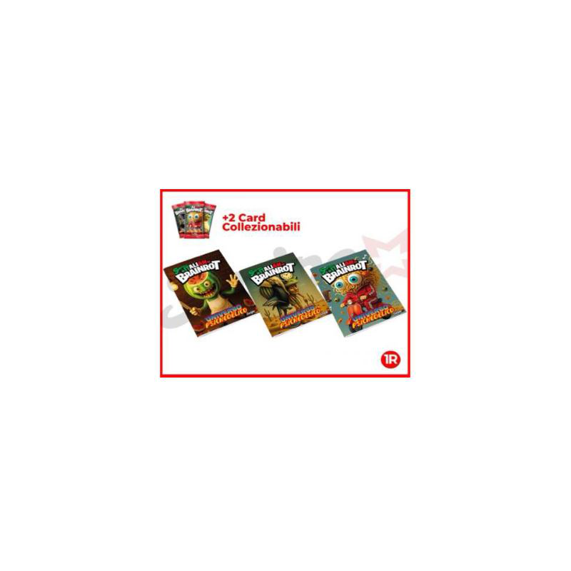 QUADERNONE MAXI A4 80GR BRAINROT 4 FANTASIA 1R