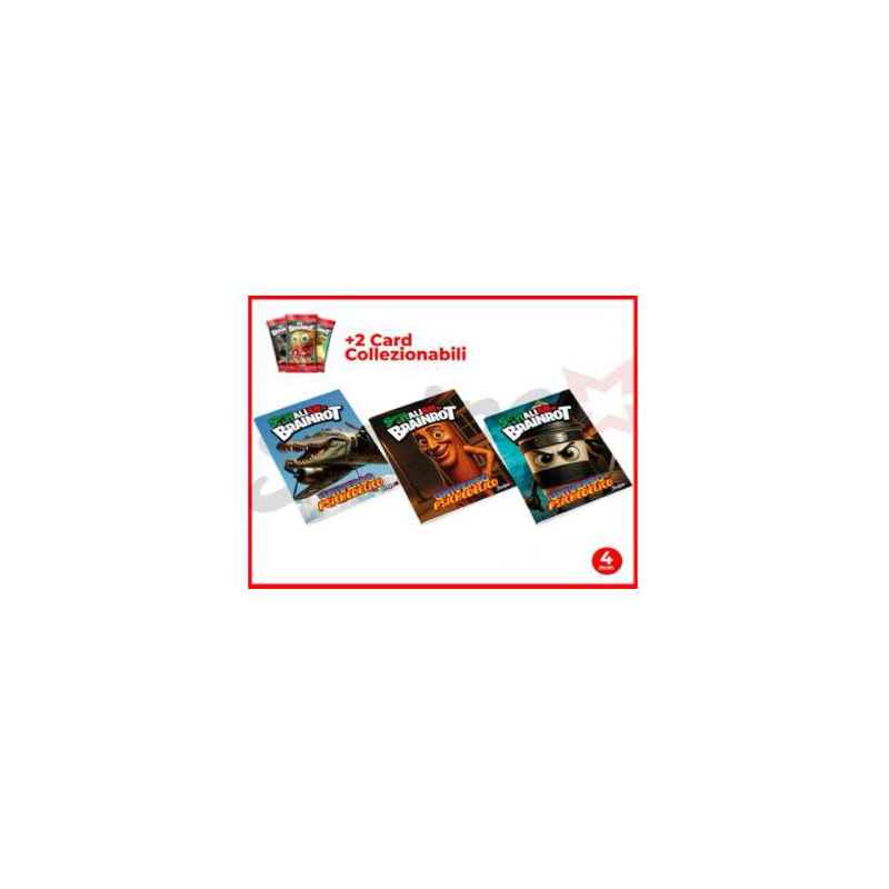 QUADERNONE MAXI A4 80GR BRAINROT 1 FANTASIA 4MM