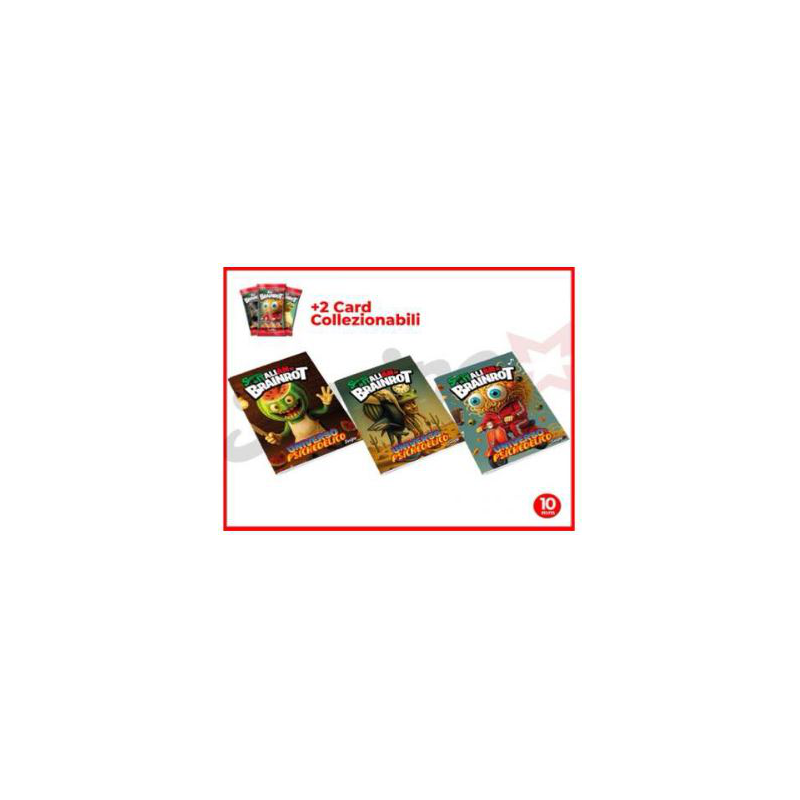 QUADERNONE MAXI A4 80GR BRAINROT 4 FANTASIA 10MM