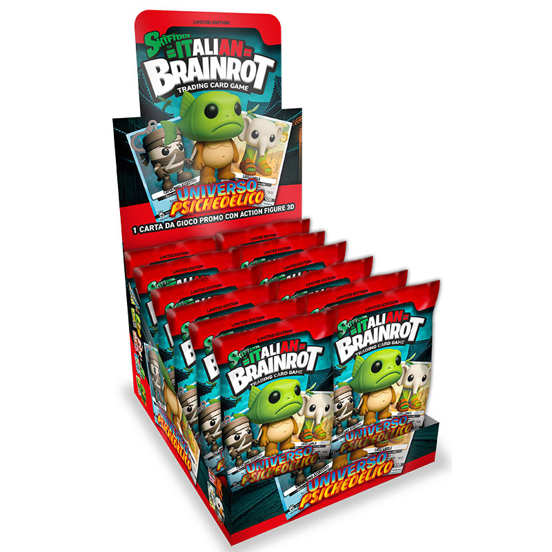 PERSONAGGIO + CARTA DA GIOCO BRAINROT