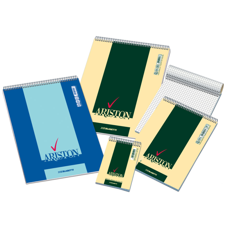 BLOCCO NOTES SPIR.A4 60F 5M 1088 ARISTON CONF.10PZ