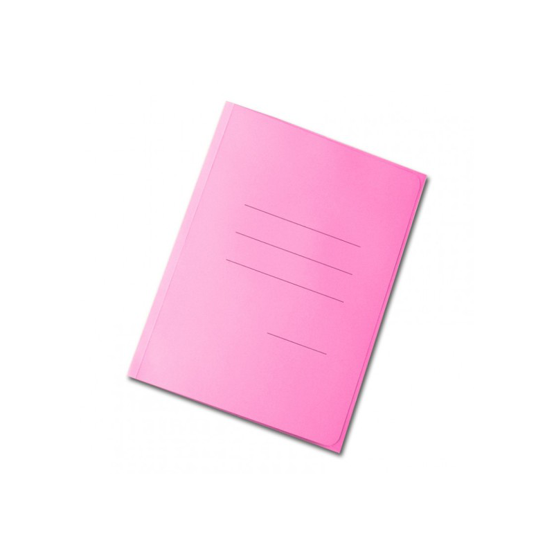 CARTELLE MANILLA 3 LEMBI ROSA "RUBINO" 50PZ