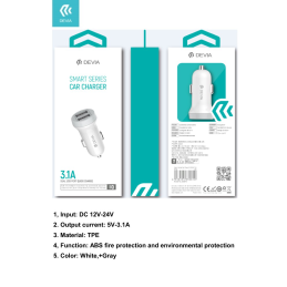CARICATORE DA AUTO 2USB DEVIA