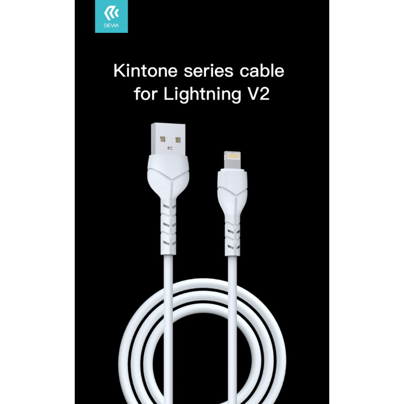CAVO DA USB A IPHONE 1MT DEVIA KINTONE