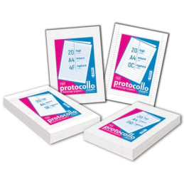 FOGLI PROTOCOLLO A4 60G...