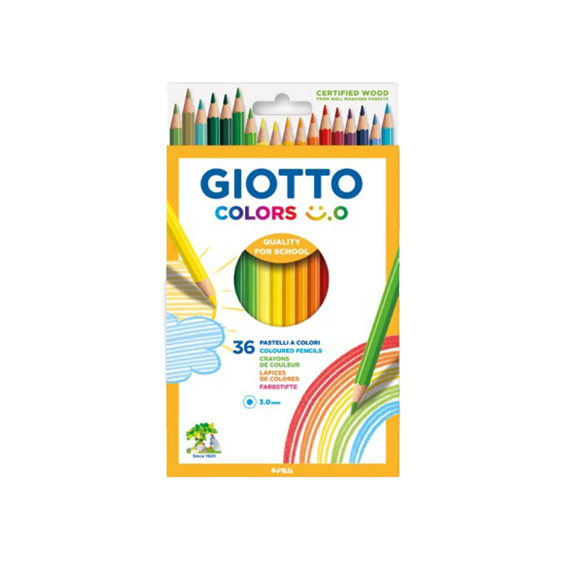 PASTELLI GIOTTO COLORS CONF.36PZ