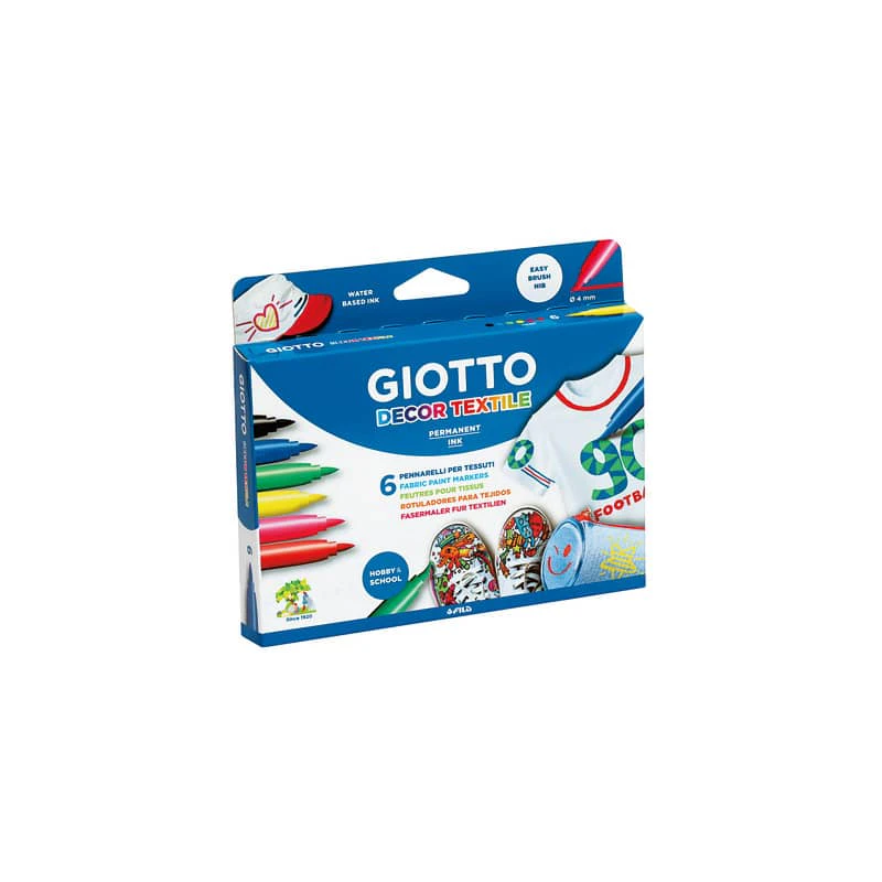 PENNARELLI GIOTTO DECOR TEXTILE CONF.6PZ