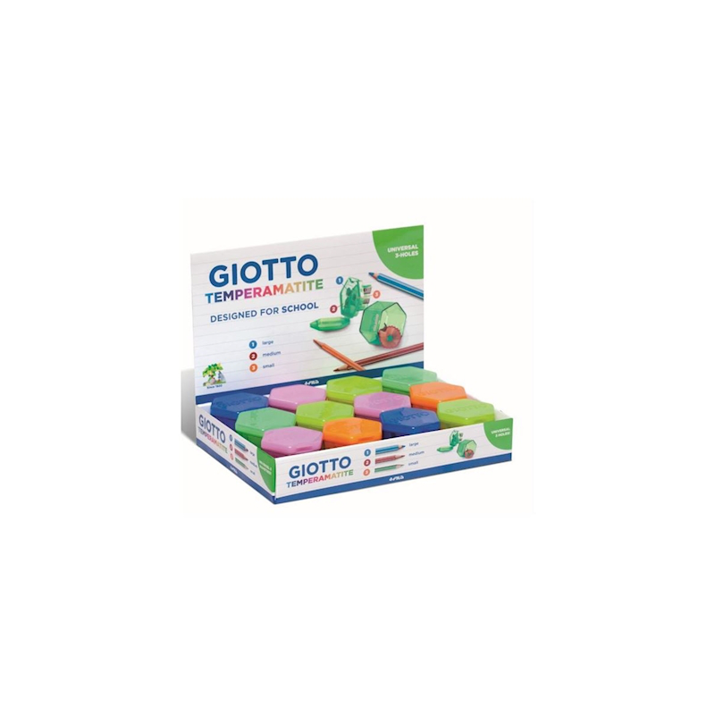 TEMPERAMATITE 3FORI CON SERBATOIO GIOTTO CONF.12PZ