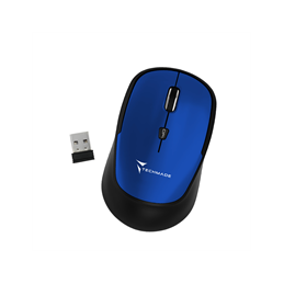 MOUSE WIRELESS TECHMADE BLU