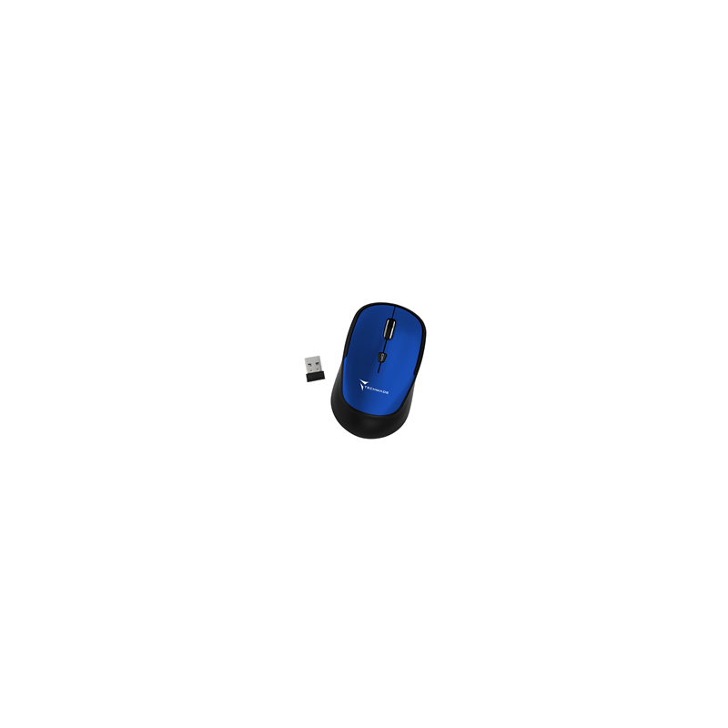 MOUSE WIRELESS TECHMADE BLU