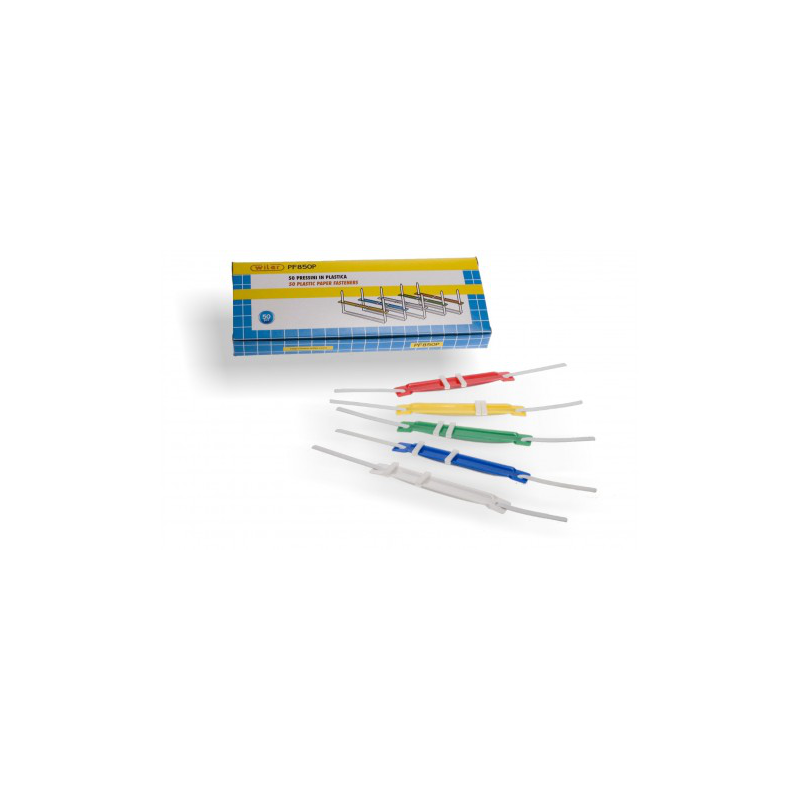 PRESSINI IN PLASTICA WILER CONF.50PZ