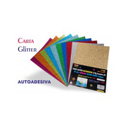 CARTA GLITTER A4 210GR 10FG...