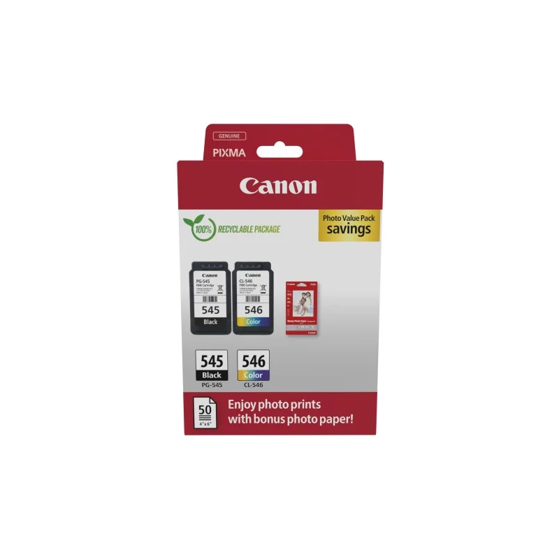 TANICA CANON PG-545 CL-546 MULTIPACK