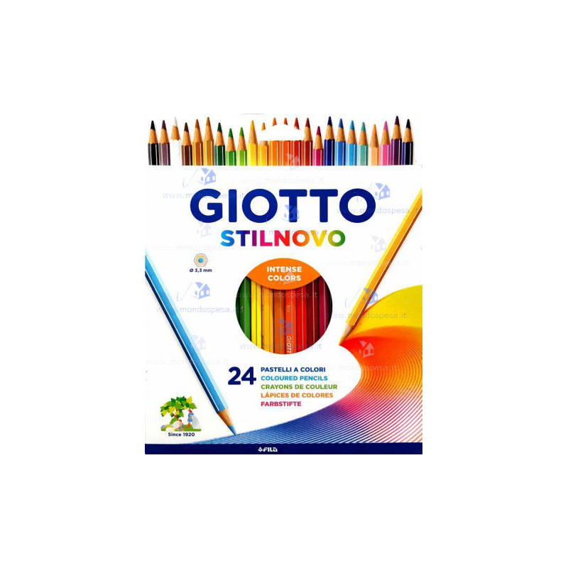 PASTELLI STILNOVO GIOTTO CONF.24PZ