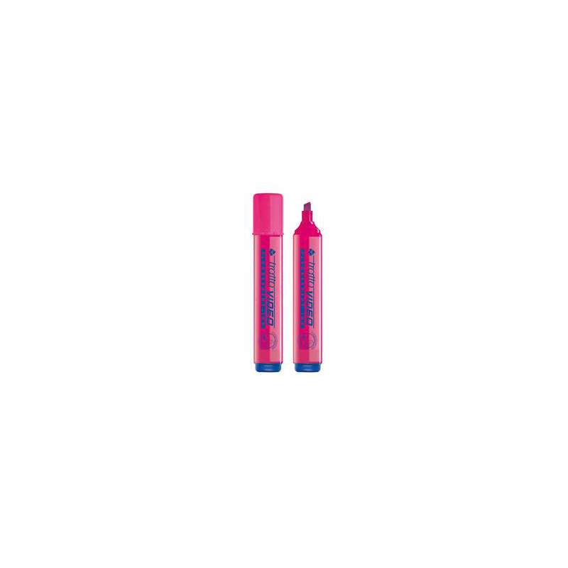 EVIDENZIATORI TRATTO VIDEO FUCSIA CONF.12PZ