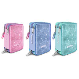 ASTUCCIO 3ZIP GIOTTO CRYSTAL