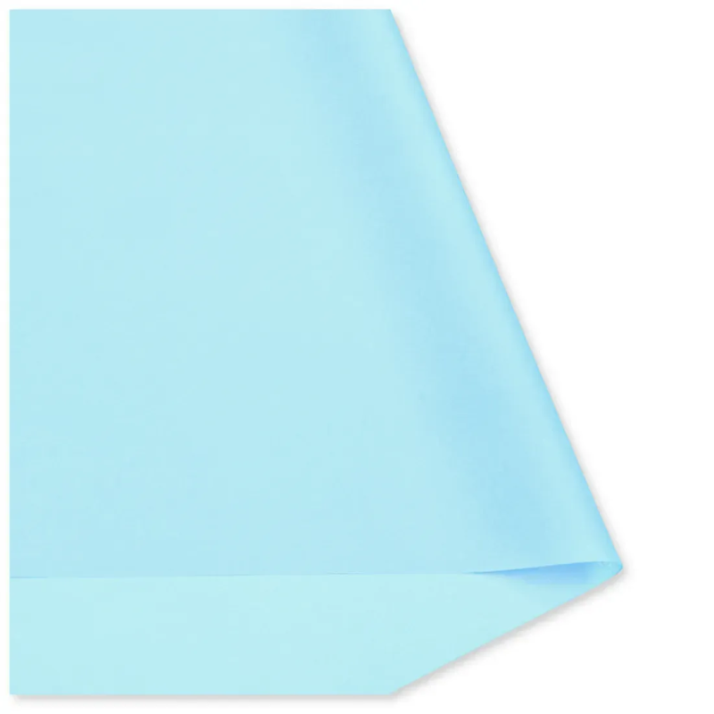 CARTA VELINA 50X76 21GR 24FG AZZURRO