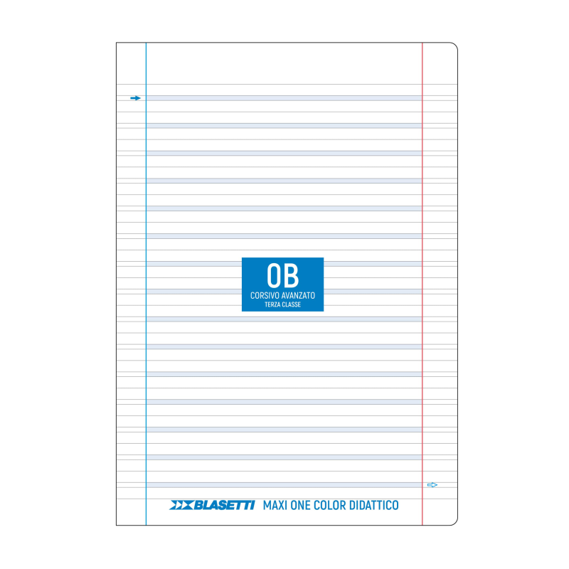 QUADERNONE MAXI 100G DISGRAFIA ONE COLOR B 6PZ