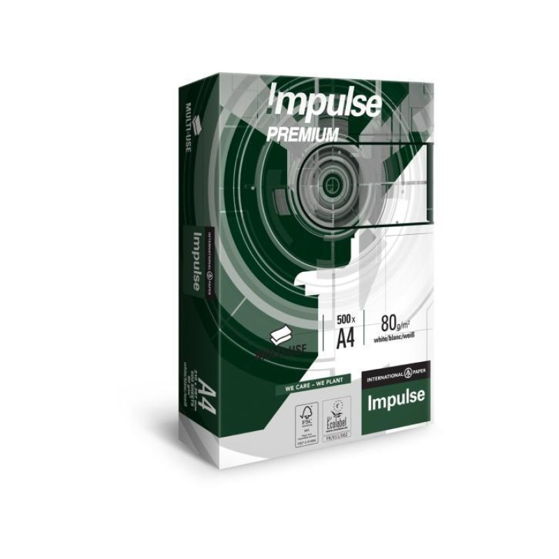 CARTA A4 80GR 500FG IMPULSE