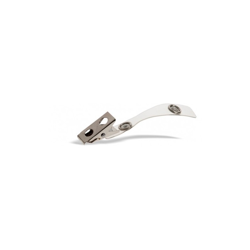 CLIP IN METALLO PER PORTANOME WILER CLP103 100PZ