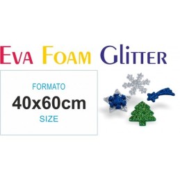 EVAFOAM GLITTER 40X60CM...